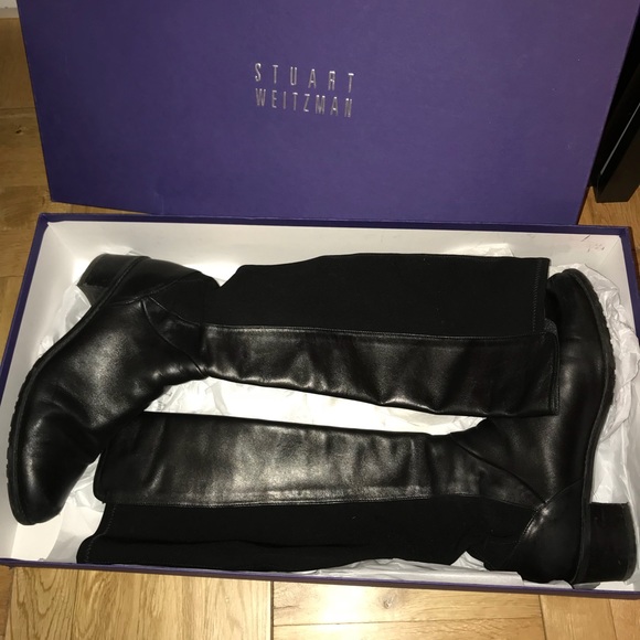 Stuart Weitzman Shoes - Stuart Weitzman 50/50 Leather Boots
